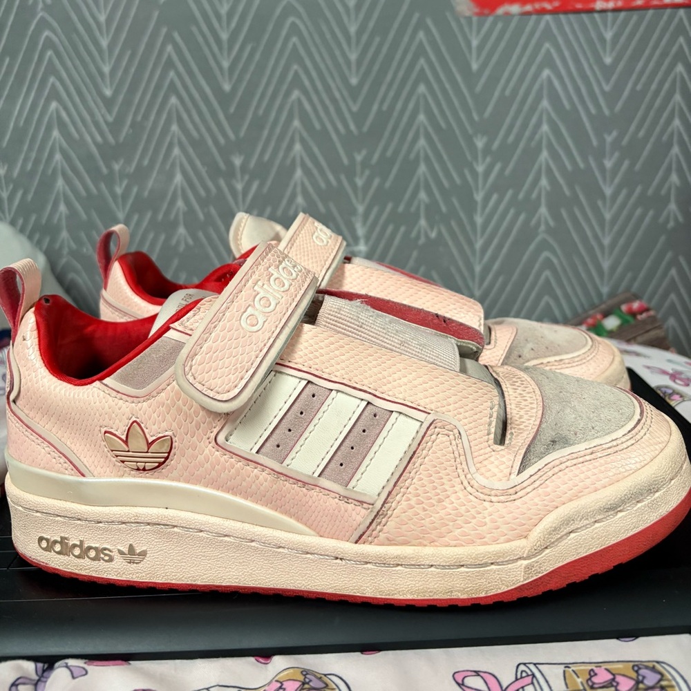 RARE Adidas Forum Plus Pink Sneakers